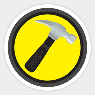 Captain Hammer - Nathan Fillian - Dr. Horrible Sticker